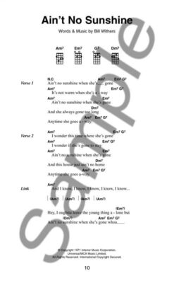The Little Black Book Of Great Songs For Ukulele