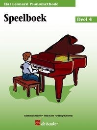 Hal leonard piano Speelboek 4