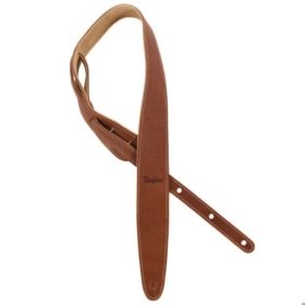 Taylor Medium strap Brown Leather Suede