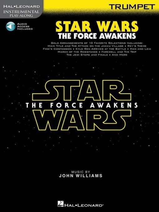Star Wars: The Force Awakens (Trumpet) + Audio-Online