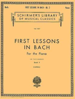 First Lessons in Bach - Book 2