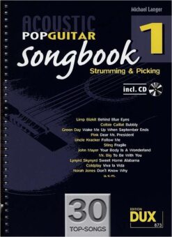 Acoustic Pop Guitar Songbook 1 (+CD)