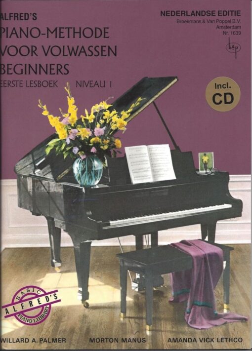 Alfred's Pianomethode Volwassen Beginners 1 (+CD)