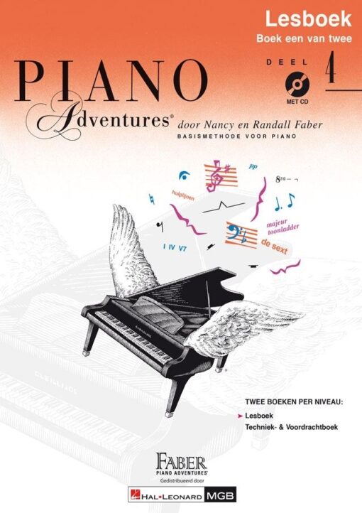 Piano Adventures: Lesboek 4 (NL)