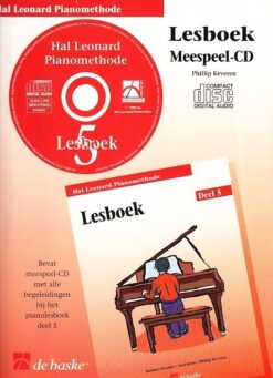 Hal leonard piano Lesboek 5 | Meespeel-CD