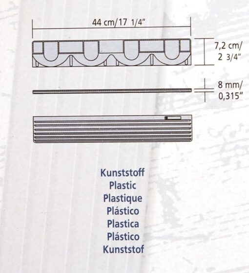 Wittner Lessenaarverbreder Zwart