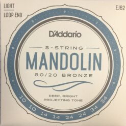 D'addario EJ62 Mandolin 80/20 bronze