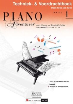 Piano Adventures: Techniek & Voordrachtboek bij Deel 4 (NL)