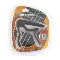 CLX Music Capo Nylon DLX BK