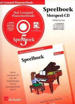 Hal leonard piano Speelboek 5, Meespeel-CD