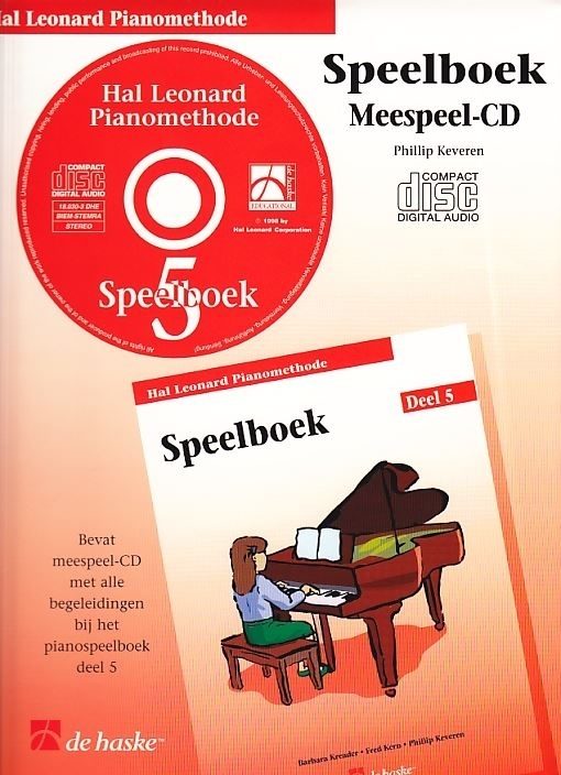 Hal leonard piano Speelboek 5, Meespeel-CD