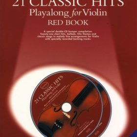 Guest Spot: 21 Classic Hits Playalong For Violin - Red Book