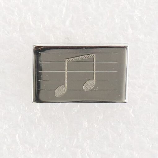 Pin: Notenbalk Dubbele 1/8 Noot