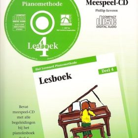 Hal leonard piano Lesboek 4 | Meespeel-CD