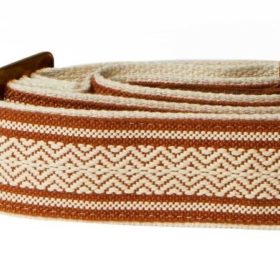 Taylor Academy Strap White/Brown