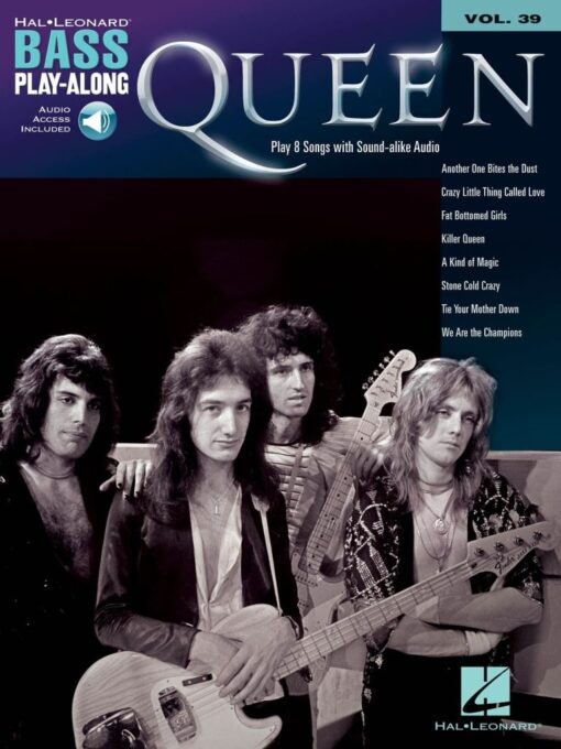 Bass Play-Along Volume 39: Queen