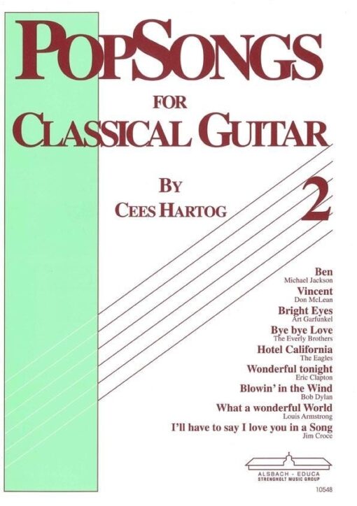 Popsongs for Classical Guitar 2