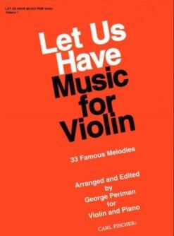 Let Us Have Music For Violin 1