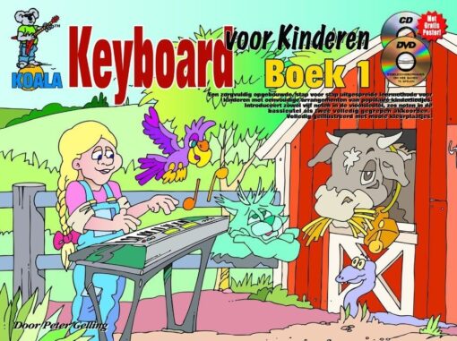 Keyboard Voor Kinderen, Boek 1 (+CD +DVD)
