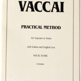 Practical Method For Soprano or Tenor