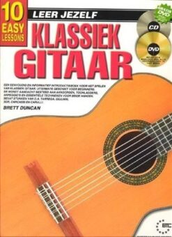 Leer Jezelf Klassiek Gitaar (Boek +CD + DVD)