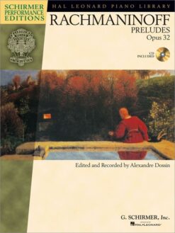 Rachmaninoff: Preludes, Opus 32 (+CD)