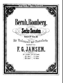 Sonata Op. 43 N. 1 Si B (Jansen)