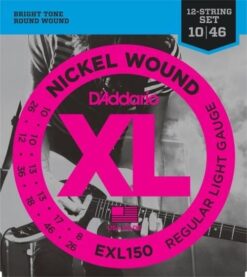 D'addario EXL150 12 String regular light