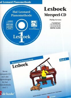 Hal leonard piano Lesboek 1 | Meespeel-CD