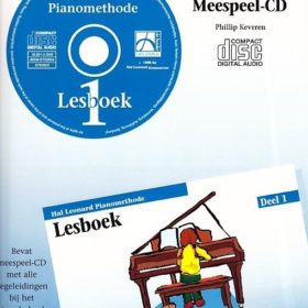 Hal leonard piano Lesboek 1 | Meespeel-CD