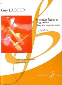 Guy Lacour: 50 Etudes Faciles & Progressives, Deel 1