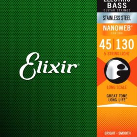 Elixir Nanoweb 14777 Medium Stainless steel