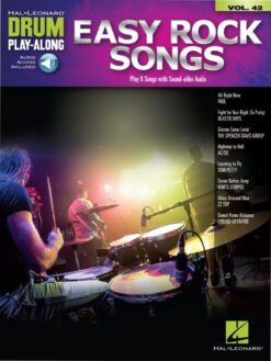 Drum Play-Along Volume 42, Easy Rock Songs (+Audio Access)