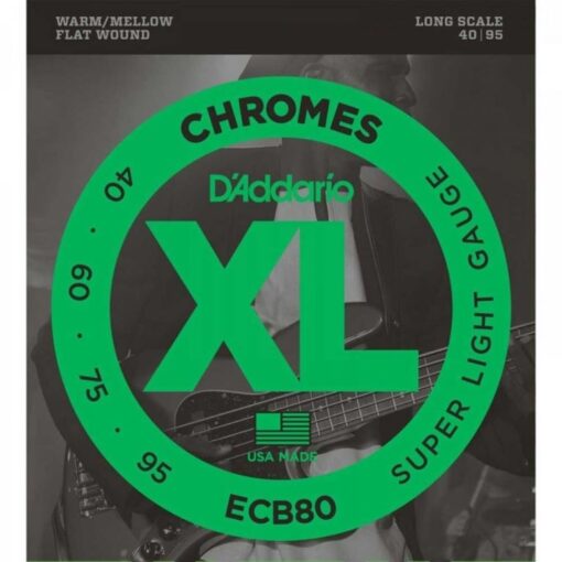 D'addario ECB80 Flatwound