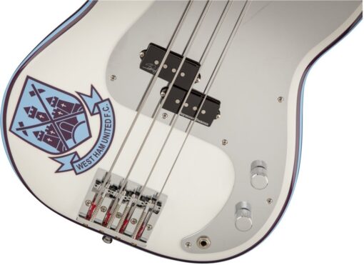 Fender Steve Harris Precision Bass®, Maple Fingerboard, Olympic White