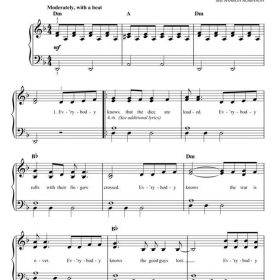 Leonard Cohen for Easy Piano