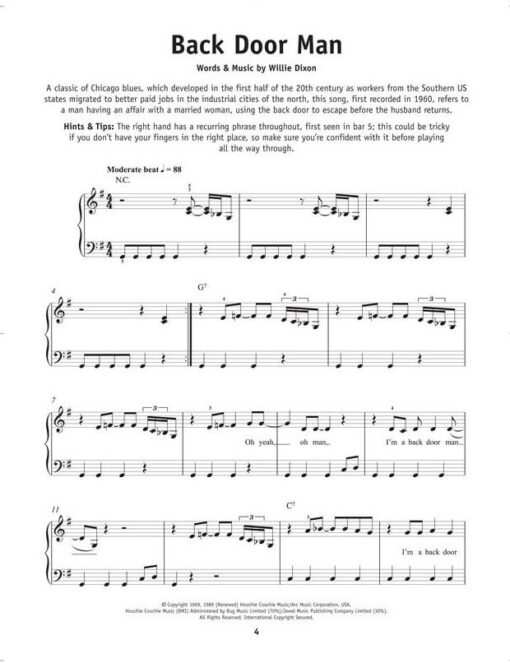 Really Easy Piano: Blues