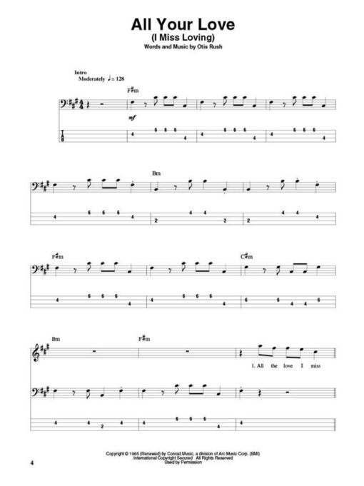 Bass Play-Along, Volume 9: Blues