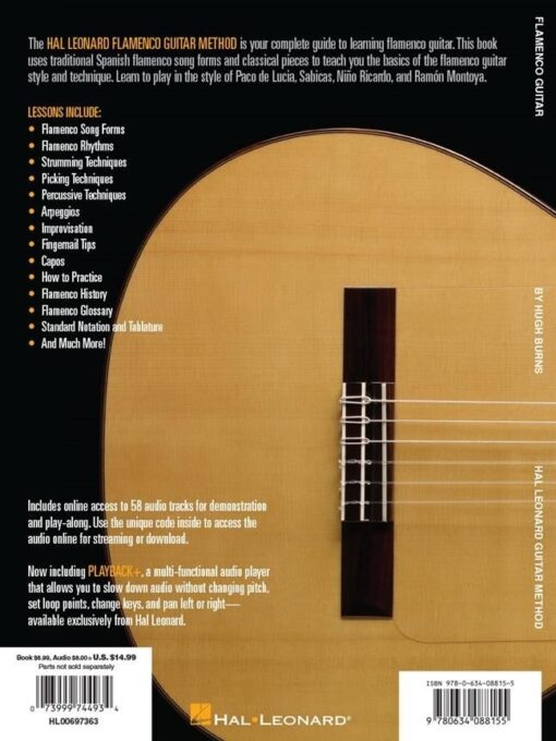 Hal Leonard Flamenco Guitar Method (+Audio Access)