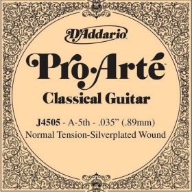 D'addario Pro Arte J4505 A-5th