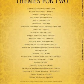 Classical Themes for Two Flutes