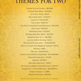 Classical Themes for Two Trombones