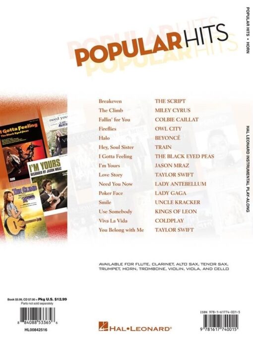 Popular Hits (+Audio Access)