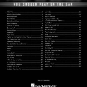 First 50 Songs You Should Play on the Sax