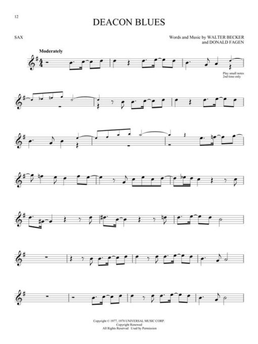 First 50 Songs You Should Play on the Sax