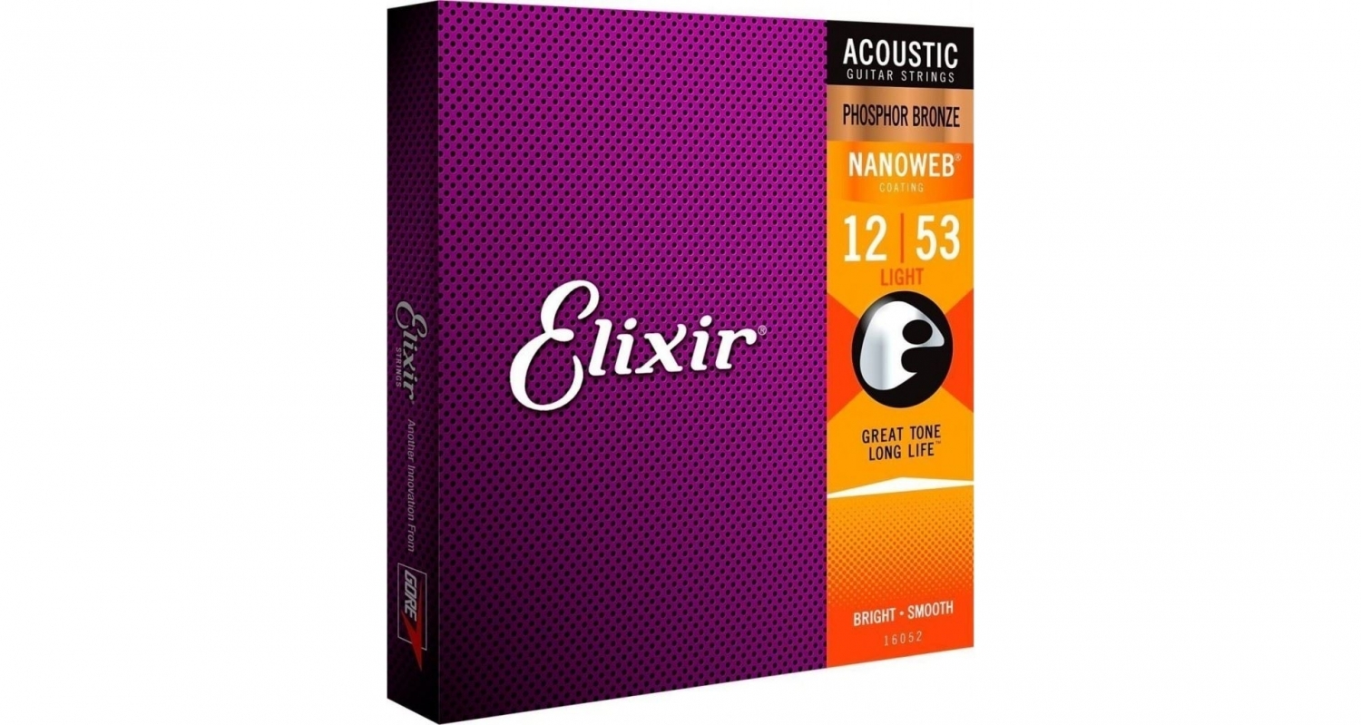 Elixir Nanoweb 16052 Light Phosphor Bronze