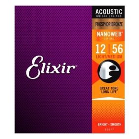 Elixir Nanoweb 16077 Phosphor Bronze