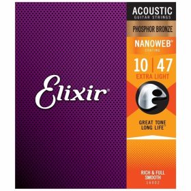 Elixir Nanoweb 16002 Extra Light Phosphor Bronze