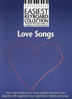 Easiest Keyboard Collection: Love Songs