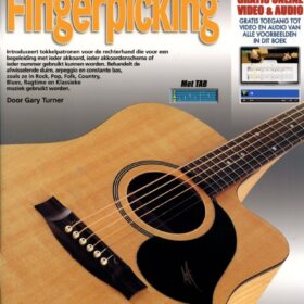 Beginnerscursus Fingerpicking Gitaar (Boek + Online Video en Audio)